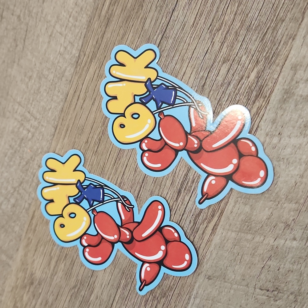 Dutch Bros Bucks For Kids Ballon Sticker